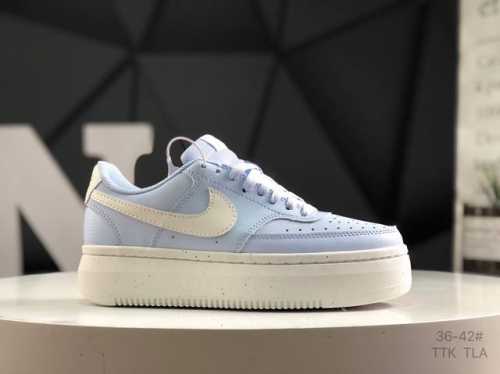 Nike Court Vision Vision Alta Ltr Retro Versatile Thick-Soled Breathable Casual