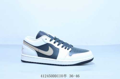 Jordan Air Jordan 1 Low Aj1 Joe 1 Low-Top Retro Culture Leisure Sports Basketbal