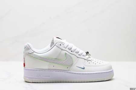 Authentic Nike Air Force 1 '07 Low-Top Casual Sports Sneakers. Featuring Soft, H - Click Image to Close