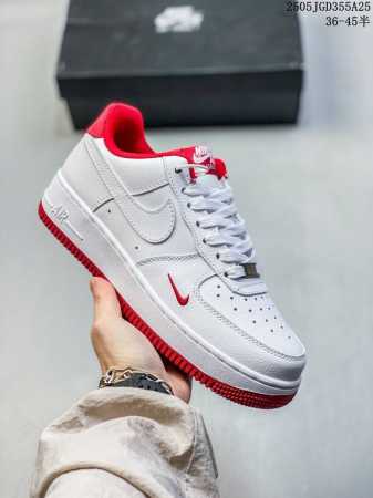 Company With Half Size Nike Air Force 1 07 Air Force One Low-Top Versatile Casua - Click Image to Close