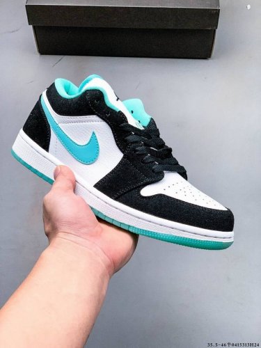 Top Layer Genuine Label! Nike Air Jordan Low 1 Jordan 1 Low-Top Classic Casual S