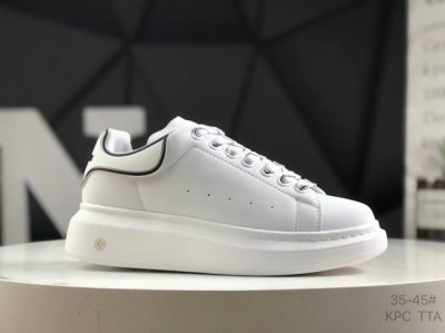 Italian Luxury Brand-Alexander Mcqueen Oversized Sneakers Low-Top Fashion Thick-