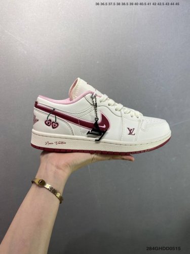 Company-Grade Air Jordan 1 Low Aj1 Jordan 1 Collaboration High-End Custom Low-To