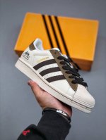 Adidas Originals Superstar Stussy Co-Branded Classic Color Classic Shell Head Of