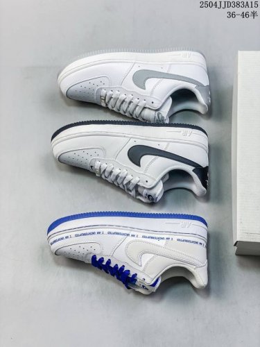 Company-Level Half-Size Nike Air Force 1'07 Low Air Force One Low-Top Versatile