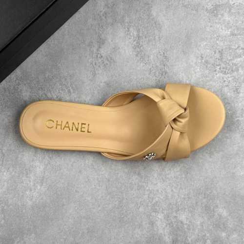 Local Core Private Chanel 2025 Xiaoxiang Spring And Summer Bow Flat Slippers #Bo