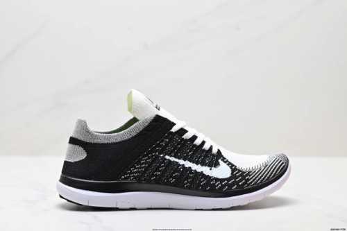 Corporate Nike Free 4.0 Flyknit Barefoot 4.0 Light Running Shoes Texture Is Upgr