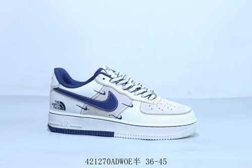Nike Air Force 1 Af1 Nike Low-Top Air Force One Casual Sneakers North Face Item