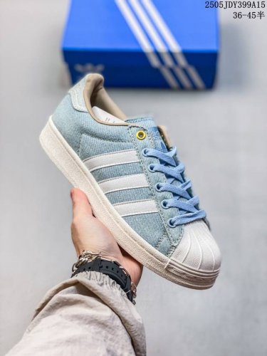 New Adidas Superstar Trefoil Classic Shell Toe Series New Casual Sneakers Trendy