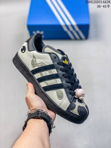 Adidas Originals Superstar Ii Shell Toe Series Low Top Classic All-Match Casual
