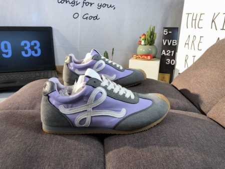 Company-Grade Loewe Ballet Runner 2.0 Sneakers Ballet 2.0 Series Agon Retro-Styl - Click Image to Close