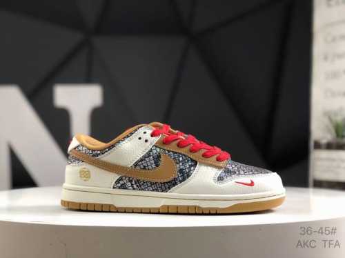 Nike Dunk Low X Original Top Layer Material Exclusive Version Distillation Proce