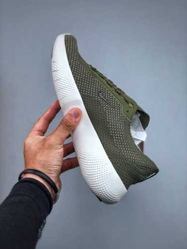 nike Free 2025 Green And White Barefoot Breathable Cushioning Sports Running