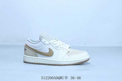 Jordan Air Jordan 1 Low Aj1 Joe 1 Low-Top Retro Culture Leisure Sports Basketbal