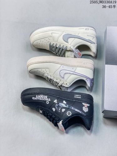 Company With Half Size Nike Air Force 1 07 Air Force One Low-Top Versatile Casua