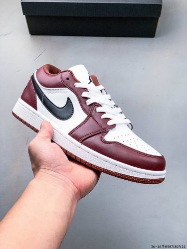 Collection! Nike Air Jordan Low 1 Low-Top Classic Casual Skate Shoes 0507182Y22