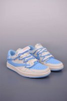 fragment X Travis Scott X Lv Strap Deconstruction Air Jordan 1 Low Three-Part
