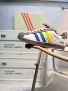 Stussy X Adidas Originals Superstar Al Classic Colorway Classic Shell Toe Offici