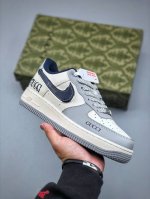 Nike Air Force 1'07 Low Gucci Joint Gray-Blue Hook Air Force One Low-Top Casual
