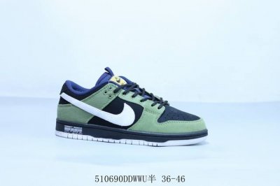 Nike Sb Dunk Low Pro Retro Low-Top Casual Skateboarding Sneakers, Model Number D