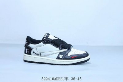 Jordan Air Jordan 1 Low Aj1 Joe 1 Low-Top Retro Culture Leisure Sports Basketbal