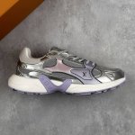 Local Core Private 2025 Louis Vuitton Olympia Calf Leather Round-Toe Lace-Up Low
