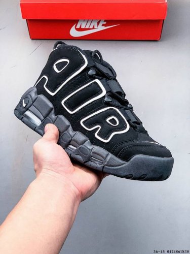 Nike Air More Uptempo Pippen Big Air Classic Retro High Street All-Match Basketb