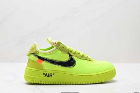 Corporate Off-White X Nike Air Force 1 Ow Joint Air Force One Lemon Yellow All-B - Click Image to Close