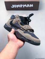 Travis Scott X Jordan Cut The Check Collaboration Reverse Hook Casual Skate Shoe