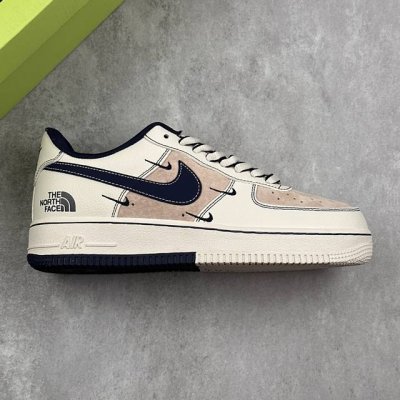 Local Core Private Nike Air Force 7 Low North Face Joint--- Four Hooks White Gra
