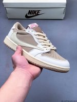 Real Half Size! Nike Air Jordan Low 1 Jordan 1 Low-Top Inverted Hook Lv Joint Cl