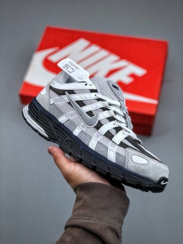 Nike P-6000 Initiator Running Nike Ins Gray Black Blue Retro Casual Sports Dad S
