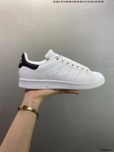 Adidas Originals Stan Smith Three-Leaf Clover White And Black Couple Sizes: 36 4
