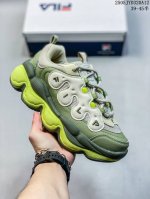 Authentic Label With Half Size Fila 2025 Spring New Arrival Pea Shoe Dad Shoe Wo