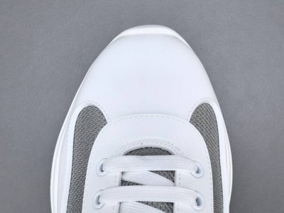 Channel Advantage Counter Version Prada America's Cup Patent Leather Round Toe L