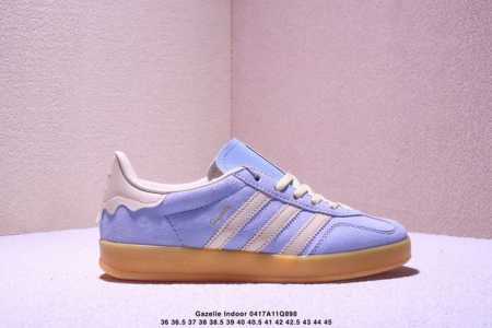 Corporate-Level Adidas Originals Gazelle Indoor Clover Casual Non-Slip Wear-Resi - Click Image to Close