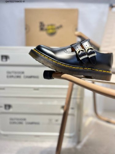 Dr.Martens Series Thick Sole Full Motorcycle Line Original Material Production H