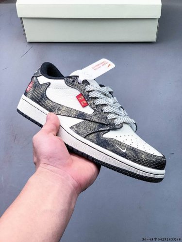 Company-Level First Layer! Nike Air Jordan 1 Low Aj1 Joe 1 Low-Top Trendy Slow S