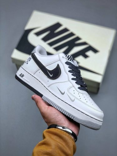 Nike Air Force 1 Low 07 X Off-White White And Blue Small Hook Original Last And