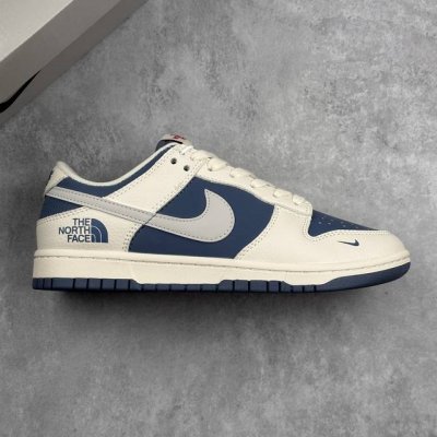 Local Core Private Nike Dunk Low Retro North Face Collaboration Off-White Blue A