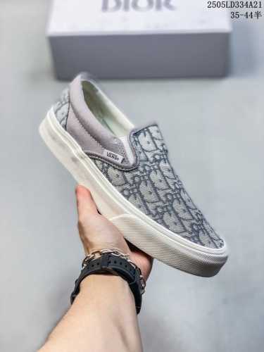 vans X Dior Joint Slip-On High-Grade Gray Is Here To Report Vans Aut Dior Exc
