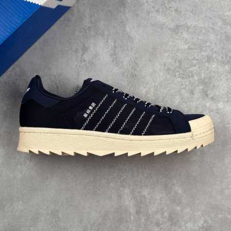 Local Core Private Adidas Adidas Superstar X Clot Joint Black Breathing Shell He - Click Image to Close