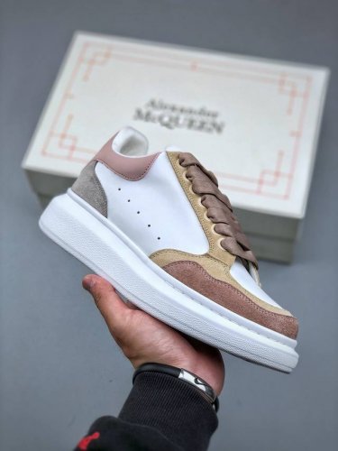 Mcqueen White Shoes Alexander Mcqueen Alexander Mcqueen Platform Shoes Thick Sol
