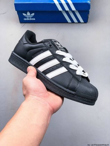 Company Level! Adidas Superstar Shell Head Classic Versatile Casual Sneakers 041