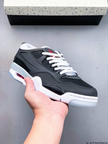 Original Version! Air Jordan Aj4 Rm Remake Low-Top Retro Basketball Shoes Are Re