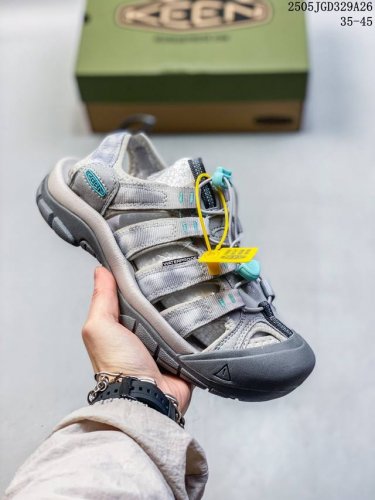 Popular Outdoor Casual Shoe Brand - Keen Uneek Flat-M Flat-Bottomed Woven Elasti