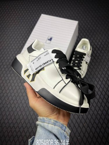 B Mlb Chunky Liner Pu Diy Custom Printed Viral Dad Shoes With Graffiti Pranks, 6