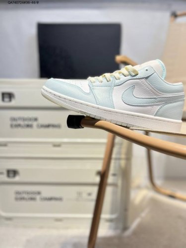 Company-Level Top-Layer Leather Jordan Air Jordan 1 Low Aj1 Low-Top Series Baske
