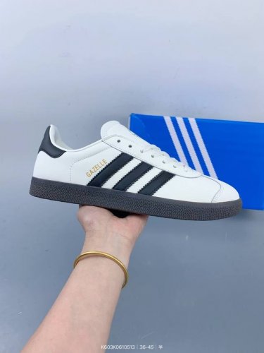 Adidas Originals Gazelle Indoor Three-Leaf Clover Casual Anti-Slip Durable Low-T