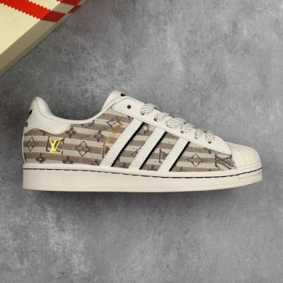 Local Core Private Adidas Originals Superstar X Louis Vuitton White And Yellow S